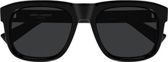 Saint Laurent Zonnebril - Dames - Zonnebrillen - Zwart - 57 MM - Accessoires