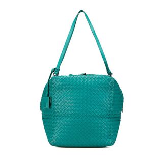 Bottega Veneta Pre-owned Bottega Veneta Nappa Intrecciato Cube Shoulder Bag Ladies 255694