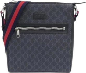 Gucci Borsa a spalla GG Supreme Pre-owned - - Pre-owned - Donna - Nero - ONE SIZE