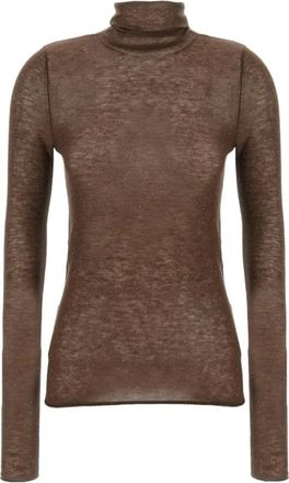 Pinko Mujer, Jerseys, Marrón, Talla: M