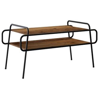 vidaXL Mesa De Centro Madera Envejecida 100 X 50 X 51 Cm Vidaxl