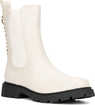 New York & Company Mandi Lug Sole Chelsea Boot in Bone at Nordstrom Rack, Size 7.5