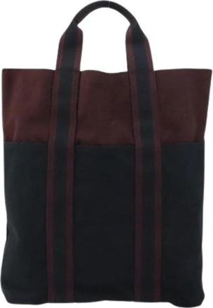 Herm&egrave;s Pre-owned Fourre-tout Herline - Dames - Vintage Shopper - Rood - ONE Size - Vintage