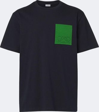 Loewe T-shirt Double L in jersey di cotone