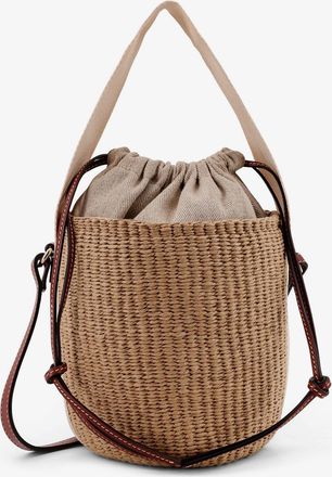 Chloé Borsa a secchiello Woody in rafia - CHLOE - gender_Woman