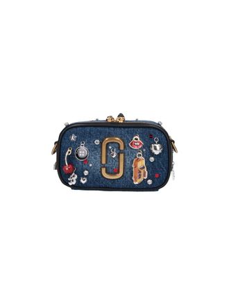 Marc Jacobs Borsa A Spalla The Trinket Charm Denim Snapshot