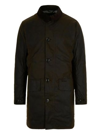 Barbour cotton buttoned coat - men - Cotton - L - Brown