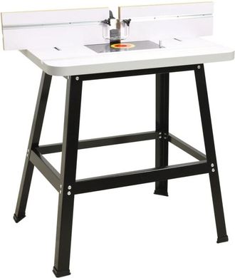 vidaXL Mesa Para Fresadora Acero Y Mdf 81x61x88 Cm Vidaxl