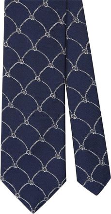 Robert Talbott Robert Net Rope Best of Class Necktie in Navy at Nordstrom