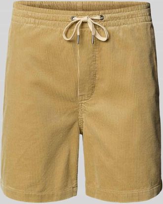 Polo Ralph Lauren Classic Fit Shorts mit elastischem Bund in Beige, Gr&ouml;&szlig;e S