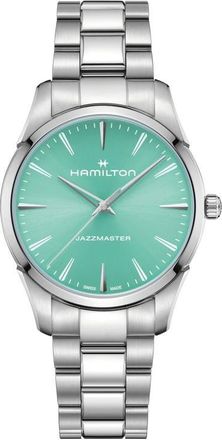 Hamilton Jazzmaster Bracelet Watch, 40mm in Turquoise at Nordstrom