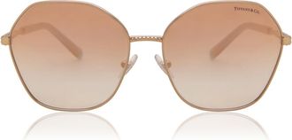 Tiffany & Co. TF3081 61056F Womens Sunglasses Gold Size 59