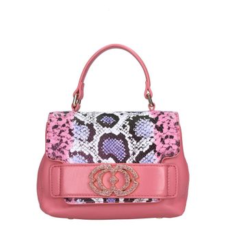 La Carrie Grace leren tas - Dames - Handtassen - Roze - ONE Size - Leer - Tassen