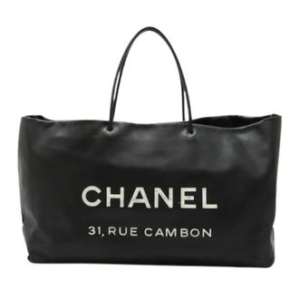 Chanel Bolso Tote Vintage Pre-owned - Pre-owned - Mujer - Negro - ONE SIZE