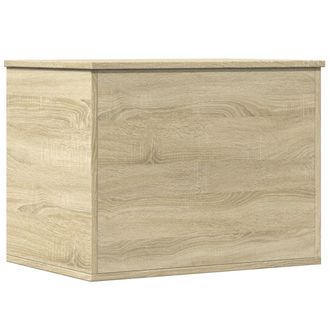vidaXL Caja De Almacenaje Madera Ingenier&iacute;a Roble Sonoma 60x42x46 Cm Vidaxl