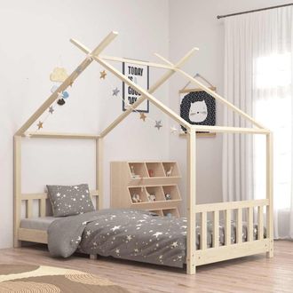 Les Tendances Les Tendances - Estructura De Cama Infantil De Madera Maciza De Pino 90x200 Cm Vidaxl