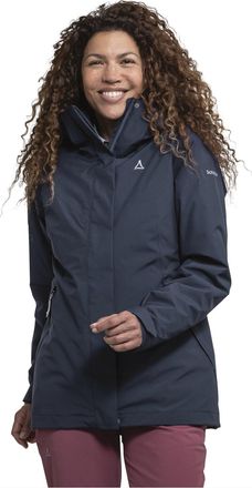 Sch&ouml;ffel 3-in-1-Funktionsjacke SCH&Ouml;FFEL 3in1 Jacket Style Tamina WMS, Damen, Gr. 34, blau, Obermaterial: 100% Polyester, Jacken 3-in-1-Funktionsjacke, wasserdi
