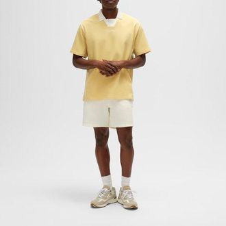 New Balance Hombre Made in USA Jersey Top en Beige, Jersey de algod&oacute;n, Talla XL