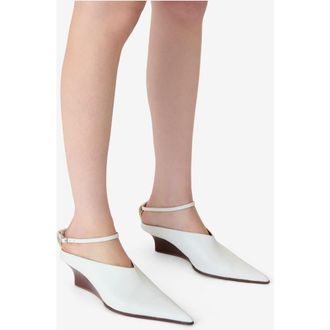 Iro Fauve Mule in Ceramic White at Nordstrom, Size 41 Eu