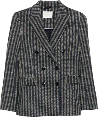 Circolo 1901 Blue Notched lapels Blazer