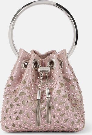 Jimmy Choo London Secchiello Bon Bon Micro in raso