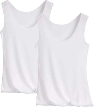 Generic Gym Vests for Women UK Womens Vest Tops with Built in Bra UK Camisole Workout Gym Tshirts Comfortable Soft Summer Plus Size Tees Ladies Cotton Sleevel