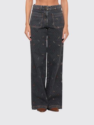 Etro Jeans Woman color Blue