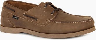 Loake Mens Padstow Mens Boat Shoes - Brown - Size: 13