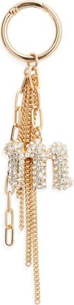 Chelsea28 Pav&eacute; Crystal Inital Bag Charm in M- Clear- Gold at Nordstrom
