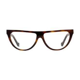 Loewe LW50023I052 Aviator Full Rim Eyeglasses - Brown