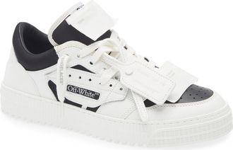 Off-white Low 3.0 Off Court Sneaker in White - Black at Nordstrom Rack, Size 41