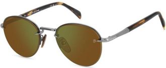 David Beckham DB 1173/S 50L/MT Mens Sunglasses Silver Size 51