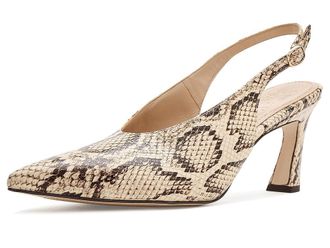 Naturalizer Elaine Womens Slip-on Dress Shoes Beige : 7.5 M (B), Leather