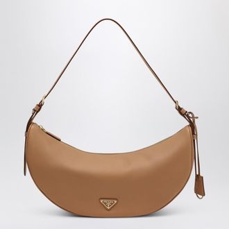 Prada Demi-Lune shoulder bag large Natural