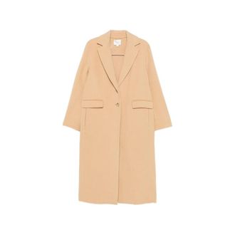 Vince Notched-lapels Single-breasted Coat