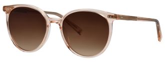 Marc O'Polo Sonnenbrille MARC OPOLO Modell 506164, Damen, transparent (champagner transparent), durchscheinend, Sonnenbrillen Sonnenbrille, Form Panto, Logoschrif