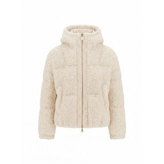 Moncler Cristallin Short Down Jacket - Jackets - Mujer - Blanco - S