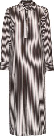 Robert Friedman Clizial Cotton Linen Shirt Dress