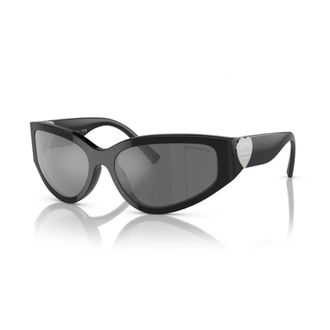 Tiffany & Co. Sunglasses, female, Black, 59 MM, Chic Sunglasses with Iconic Heart Design