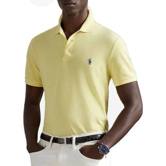 Polo Ralph Lauren Cotton Mesh Polo Shirt, Size Medium
