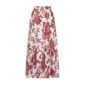 Etro Etro, Maxi Skirts, female, Multicolor, Size: XS Maxi Skirt Natural Floral
