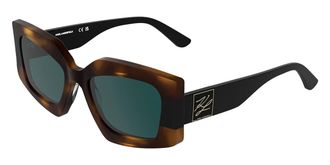 Karl Lagerfeld KL6206S 237 Womens Sunglasses Tortoiseshell Size 54