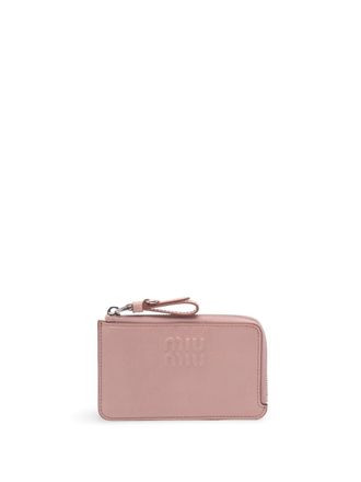 Miu Miu Leather Pouch Card Holder