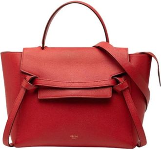 Celine Pre-owned The Belt Bag - Dames - Vintage Handtas - Rood - ONE Size - Leer - Vintage