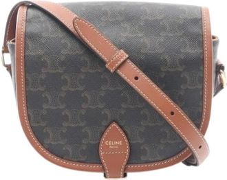 Celine Pre-owned Vintage Schoudertas - Dames - Vintage Schoudertas - Veelkleurig - ONE Size - Leer - Vintage