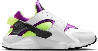 Nike AIR Huarache Womens Fashion Trainers in White Multicolour - 5 UK