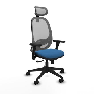 Piqueras y Crespo Silla De Oficina Piqueras Y Crespo Cilanco Gris Malla Ajustable