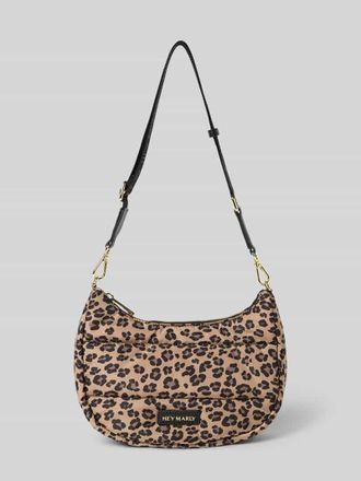 Hey Marly Shoulder Bag mit Logo-Detail Modell Lifetime Buddy in Sand, Größe 1