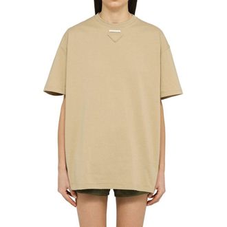 Prada Womens Beige Cotton Sportswear Clothing