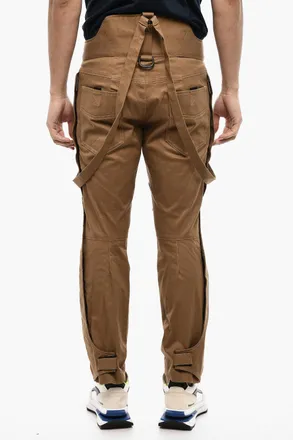 Dsquared2 Pantaloni Cargo con Bretelle Dsquared2